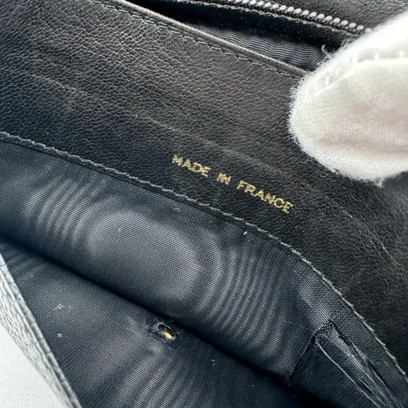 Chanel Pebbled Leather Wallet - Picture 8 of 12